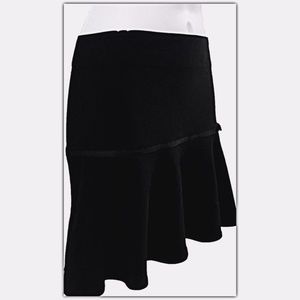 Zinc, Black with Flirty Flare, Mini Skirt